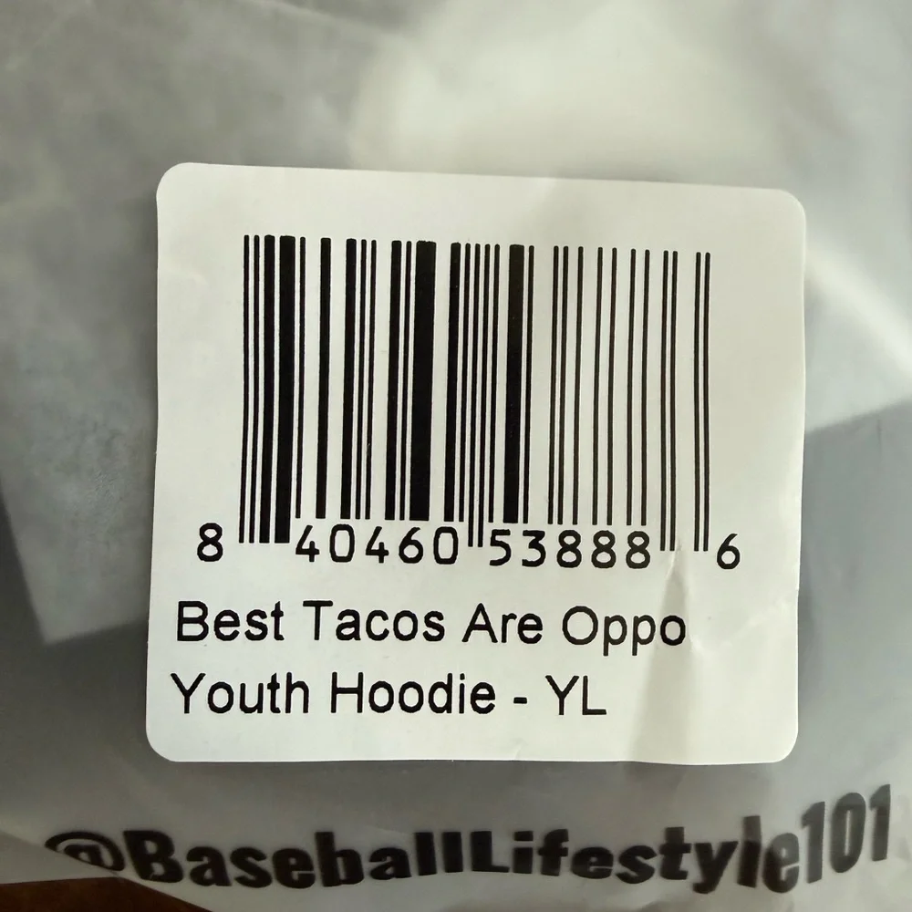 Best Tacos Are Oppo Youth Hoodie - Picture 6 of 6
